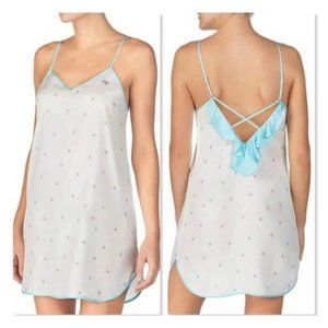 New Betsey Johnson Best Day Ever Satin Slip chemise nightgown XS